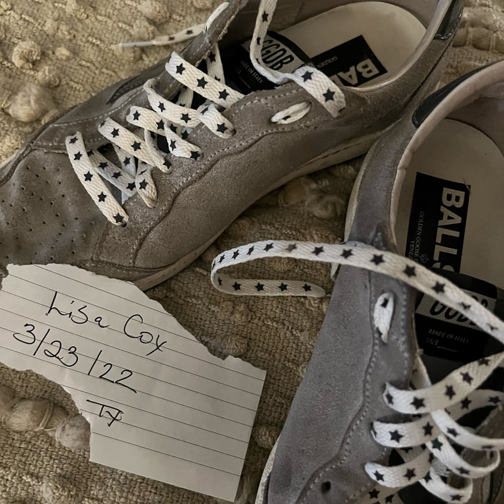 Golden Goose ball stars used size 39